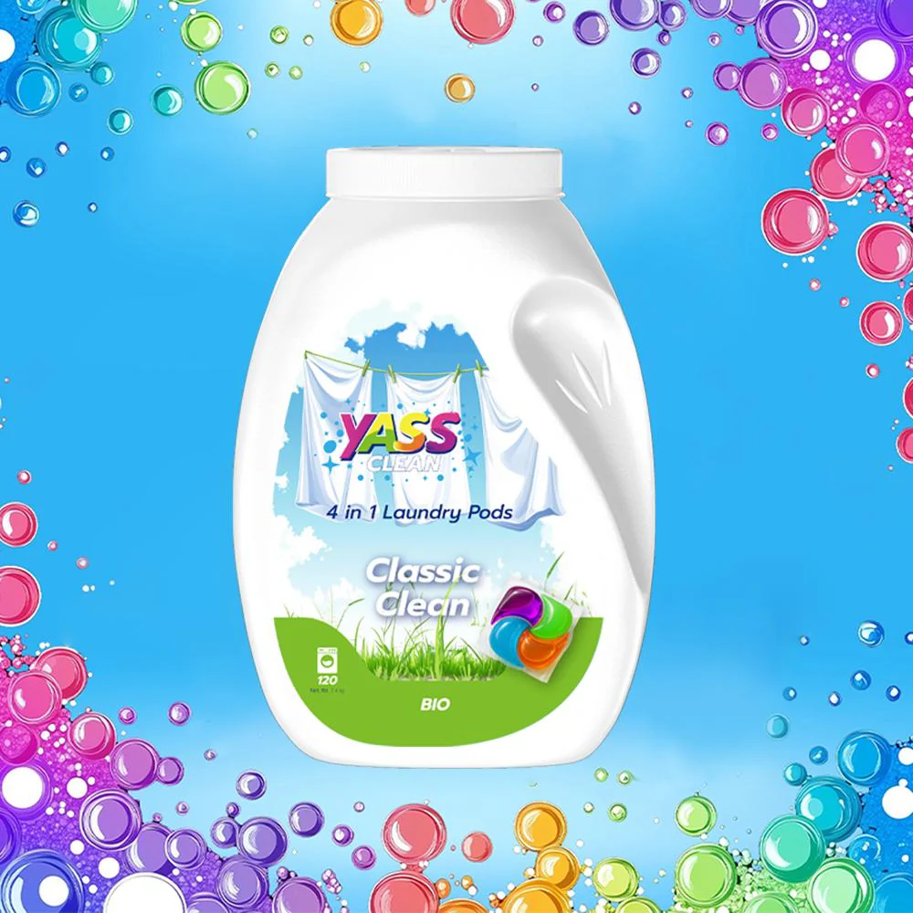 Classic Clean 4 In 1 Washing Capsules (120) - Image 2