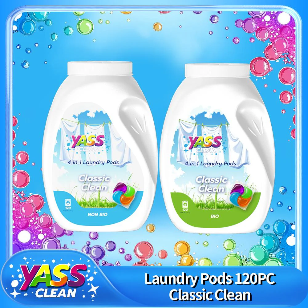 Classic Clean 4 In 1 Washing Capsules (120) - Image 4